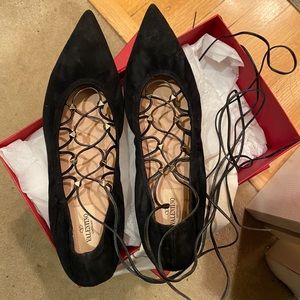 Valentino Garavani Studded Ballerina Flats
